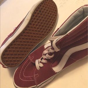 Rare Burgundy Vans